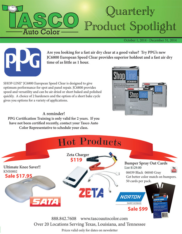 Quarterly Product Spotlight - 2014 Quarter 4